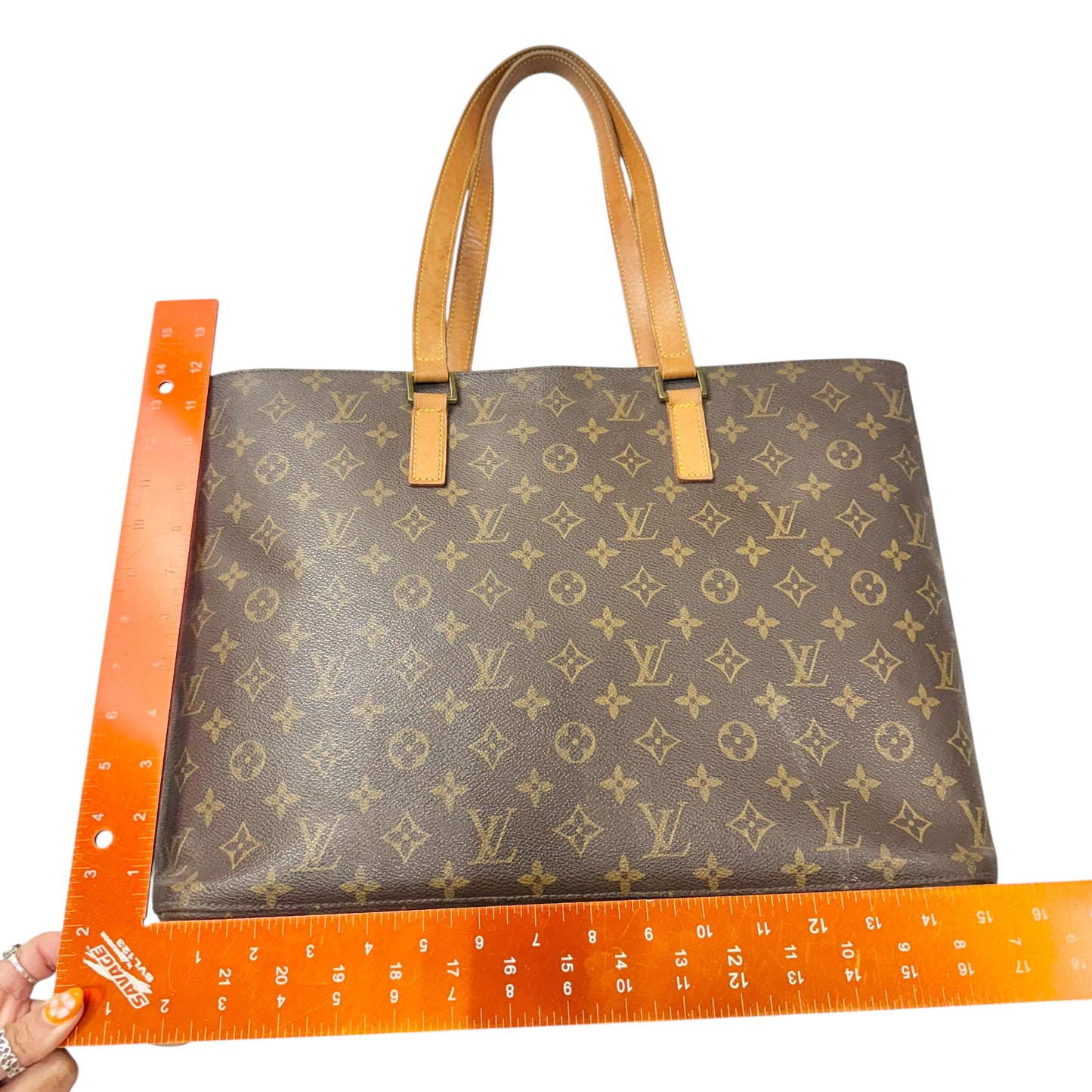 Tote Luxury Designer By Louis Vuitton, Size: Large