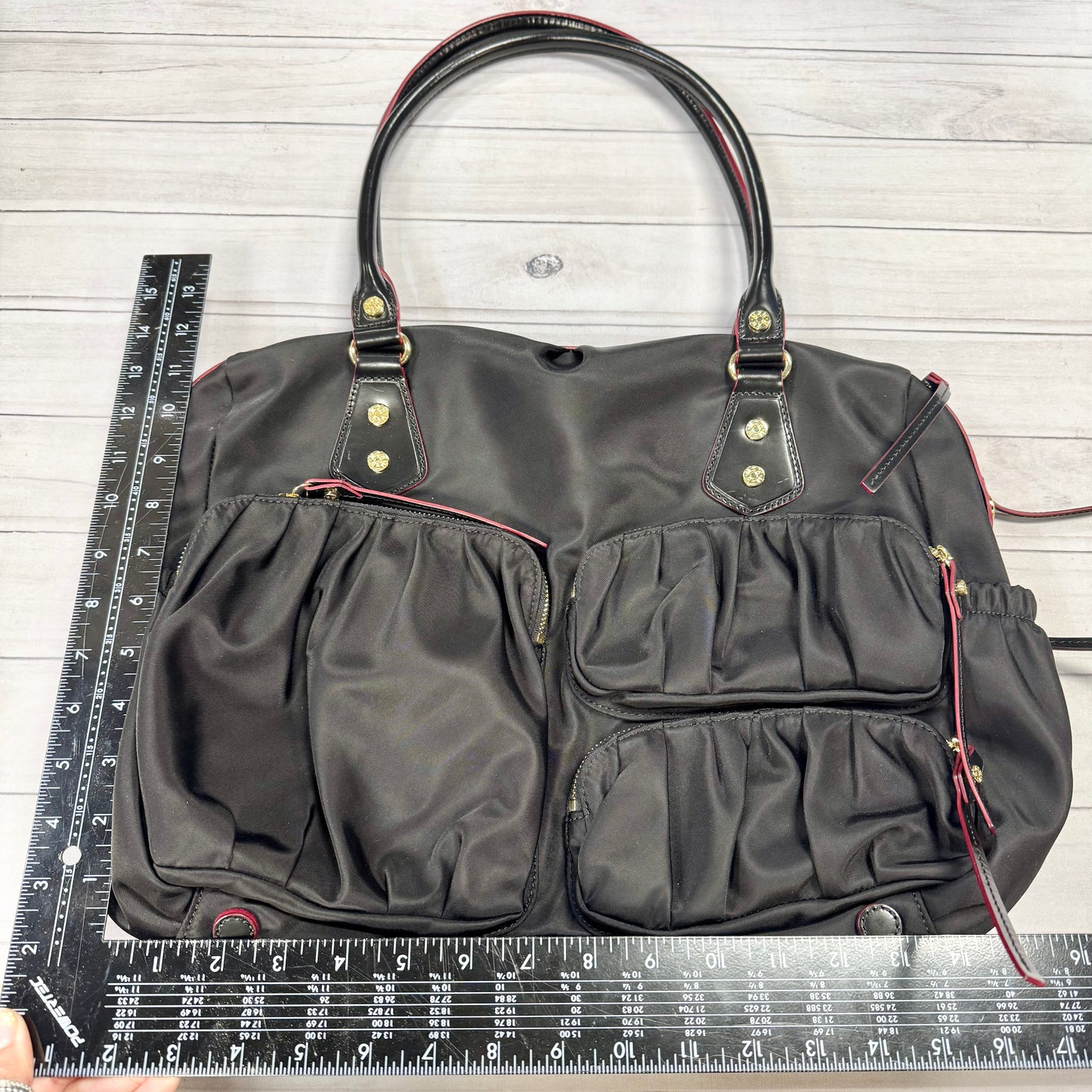 Tote Designer By Mz Wallace, Size: Large