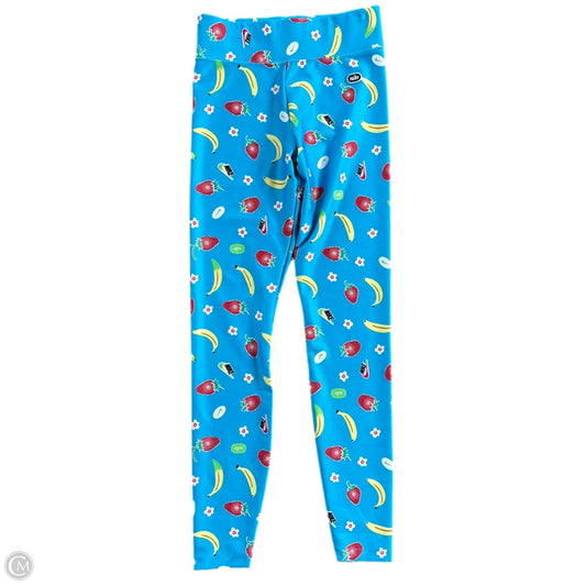 Athletic Leggings By Nike Apparel In Blue, Size: S