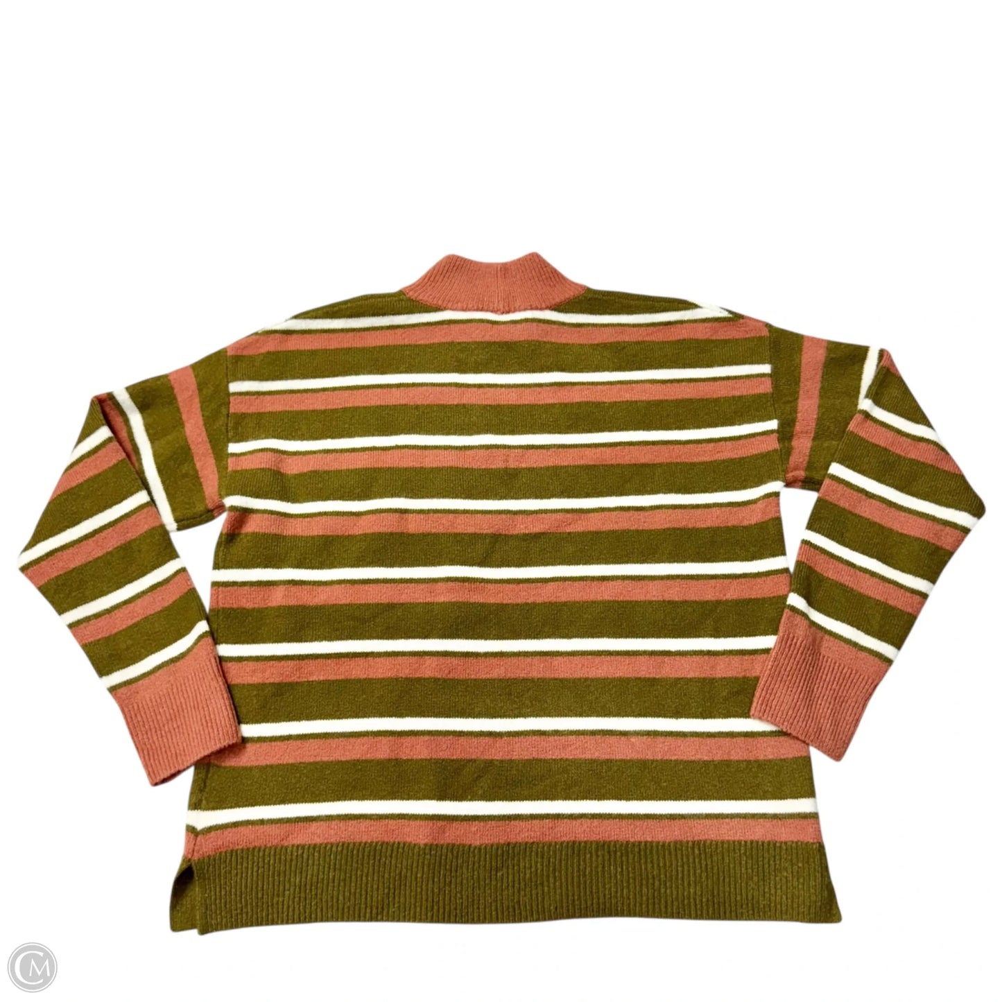 Sweater By Madewell In Striped Pattern, Size: Xs