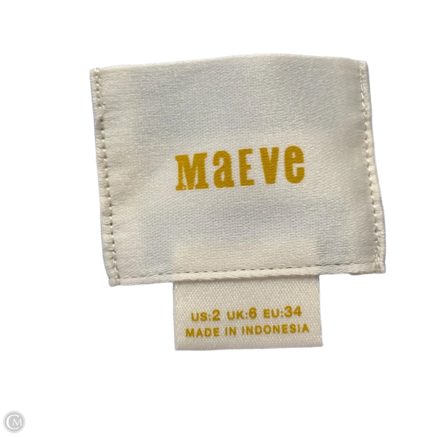 Skirt Midi By Maeve In Striped Pattern, Size: 2