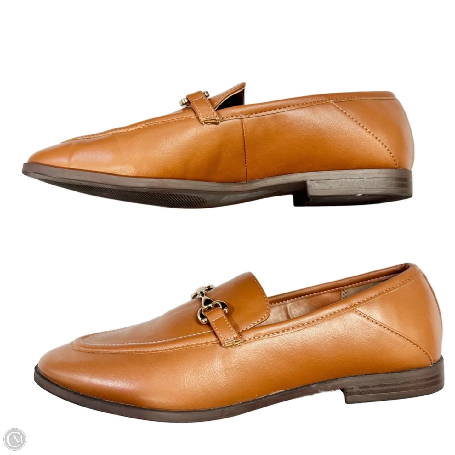 Shoes Flats By Loft In Brown, Size: 7.5