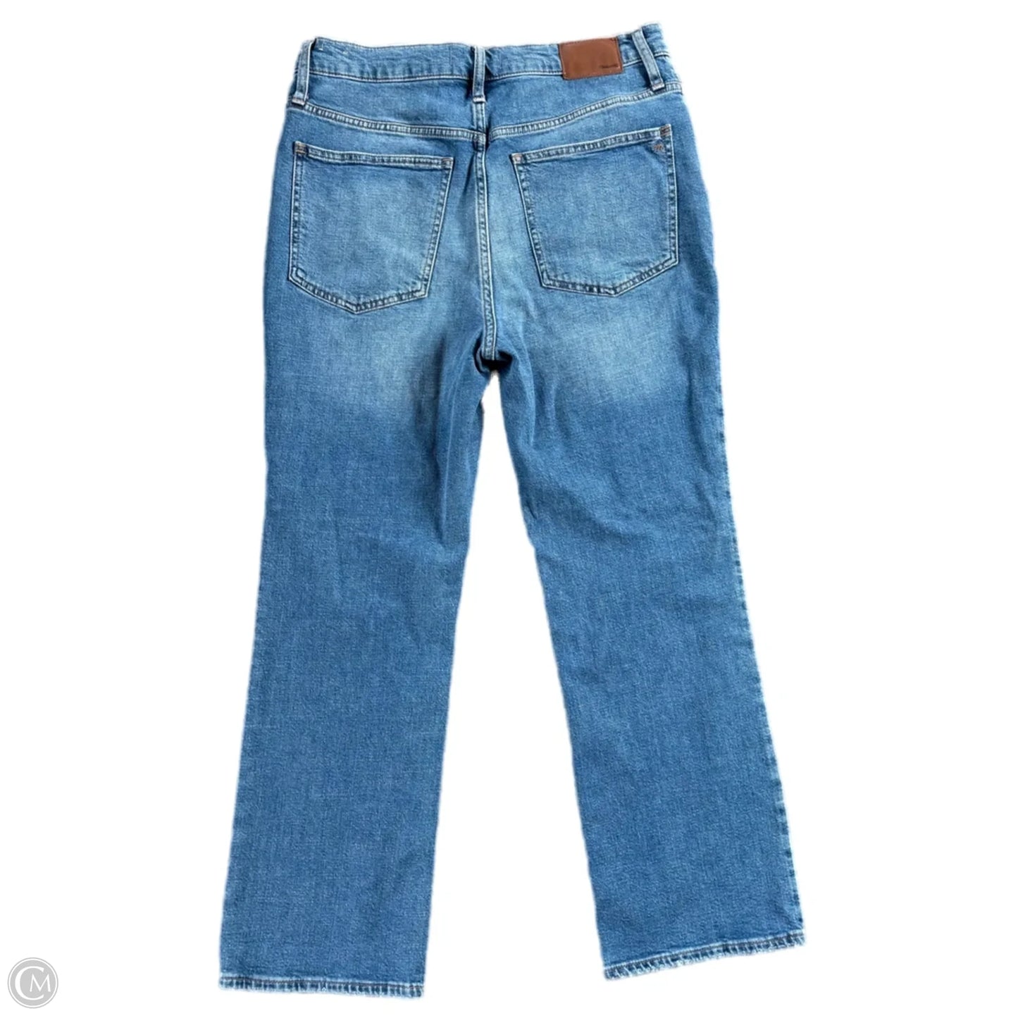 Jeans Boot Cut By Madewell In Blue Denim, Size: 10
