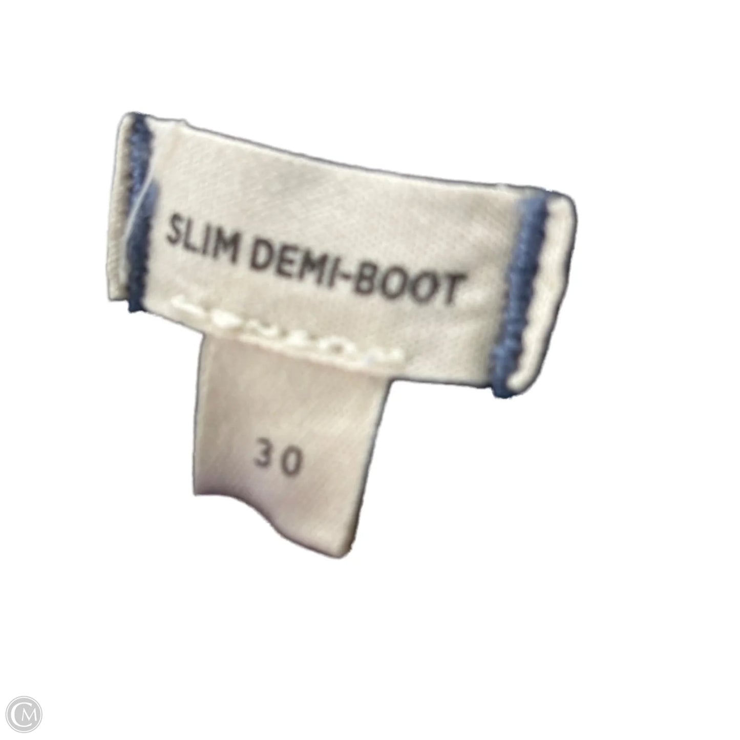Jeans Boot Cut By Madewell In Blue Denim, Size: 10