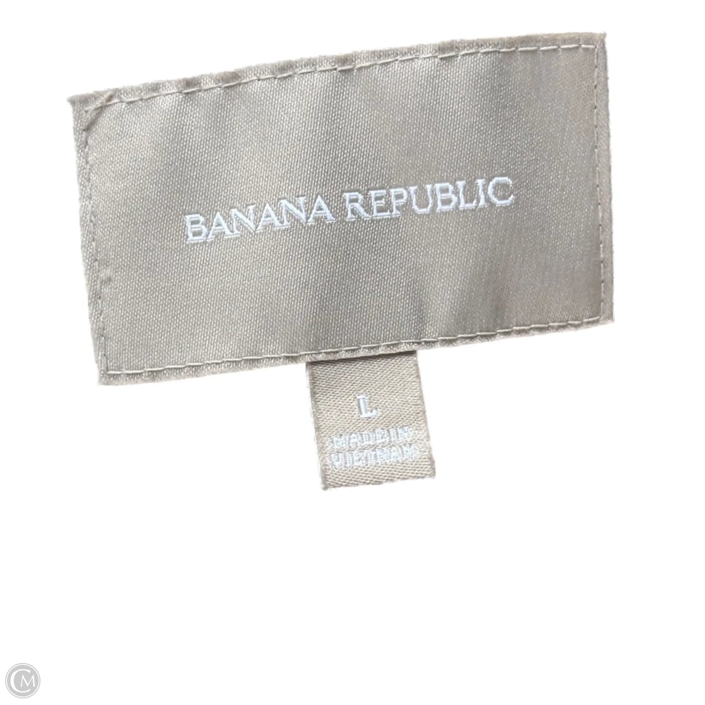 Jacket Faux Fur & Sherpa By Banana Republic In Zebra Print, Size: L