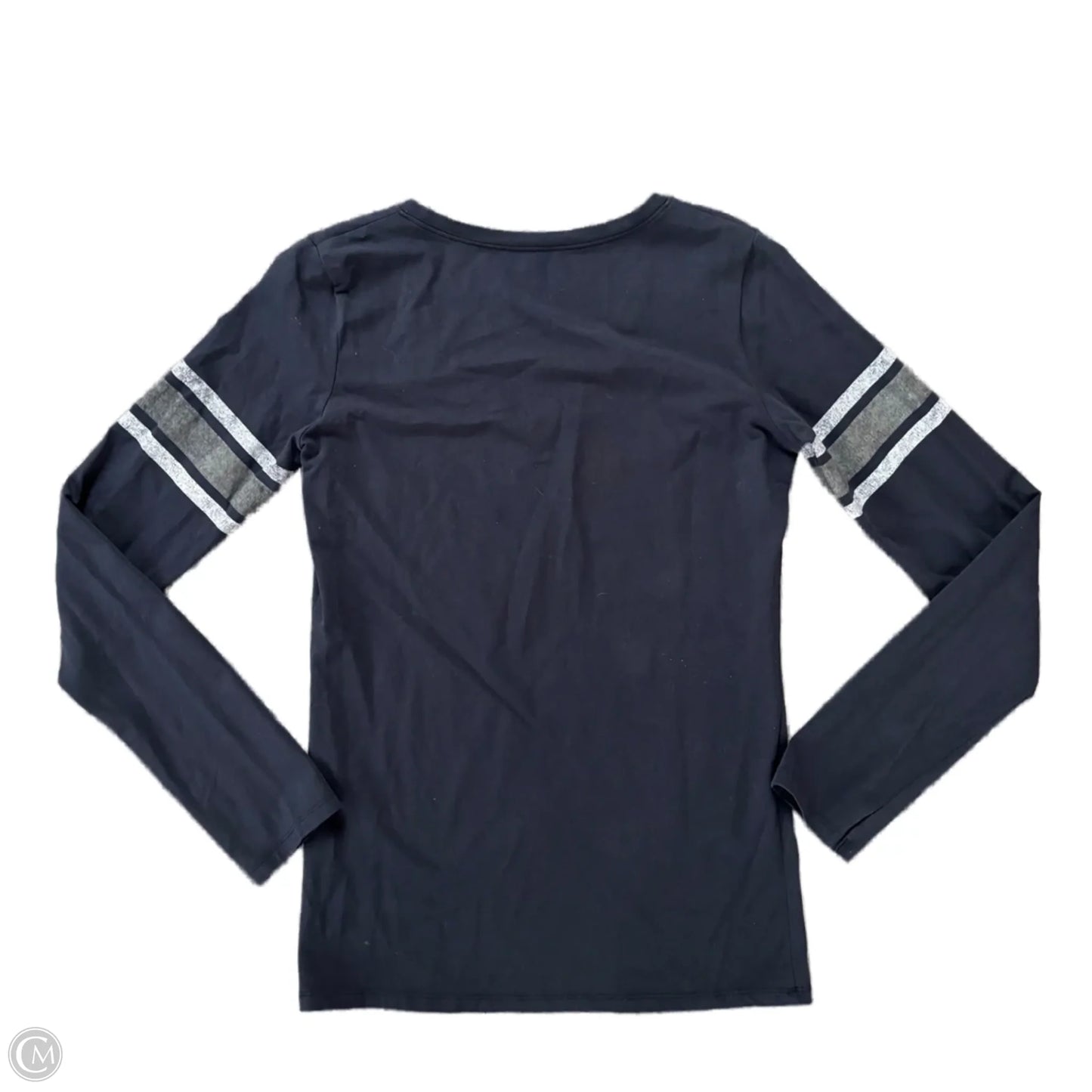 Athletic Top Long Sleeve Crewneck By Forty Seven In Navy, Size: L