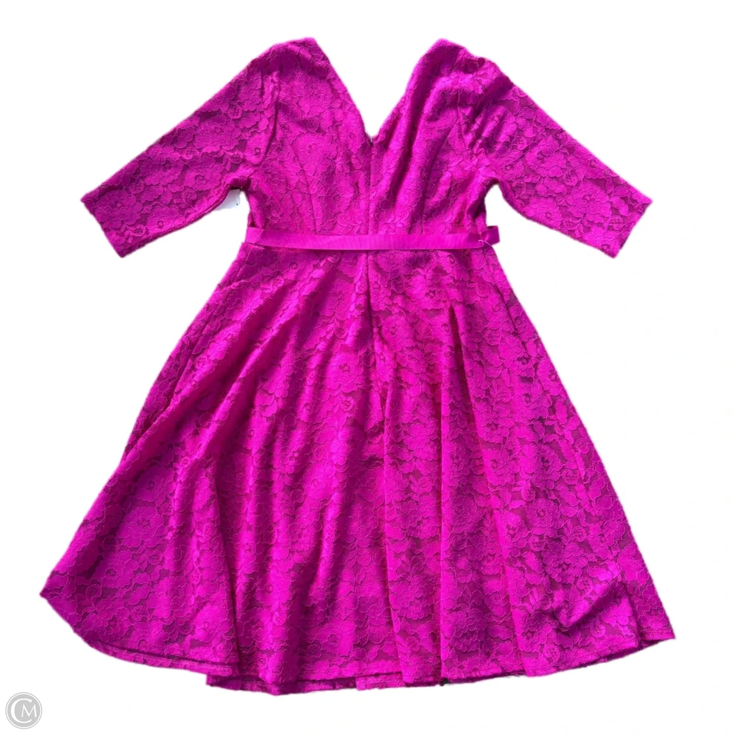 Dress Party Midi By Lane Bryant In Purple, Size: Xl