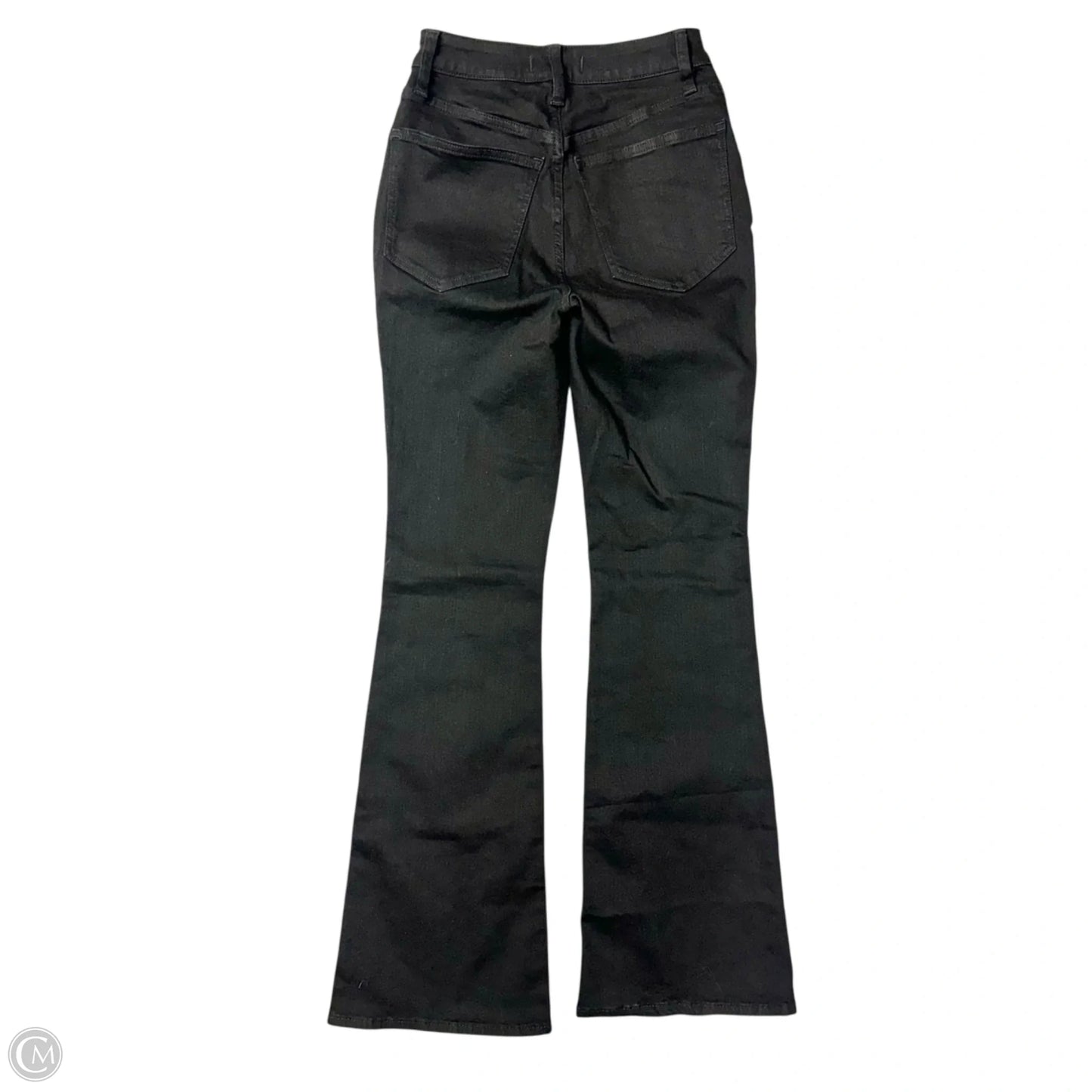 Jeans Flared By Madewell In Black Denim, Size: 0
