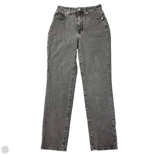 Jeans Straight By Madewell In Grey Denim, Size: 2