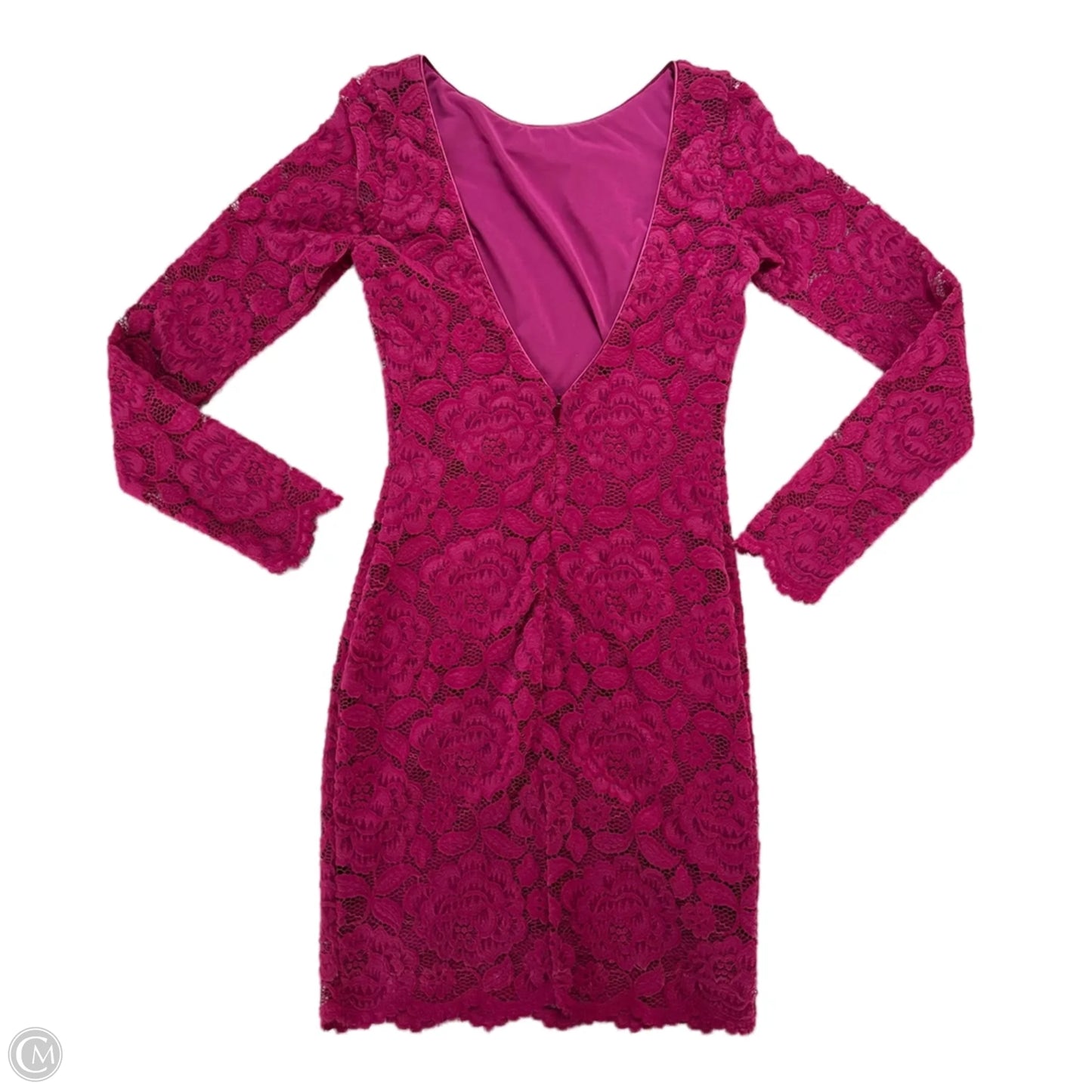 Dress Party Short By Dress The Population In Purple, Size: S
