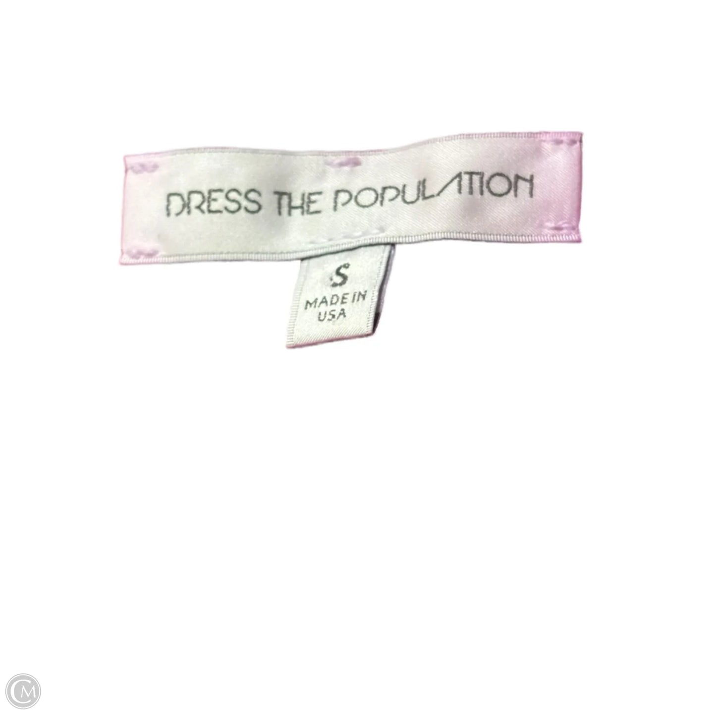 Dress Party Short By Dress The Population In Purple, Size: S