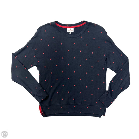 Top Long Sleeve By Sundry In Navy, Size: Xs