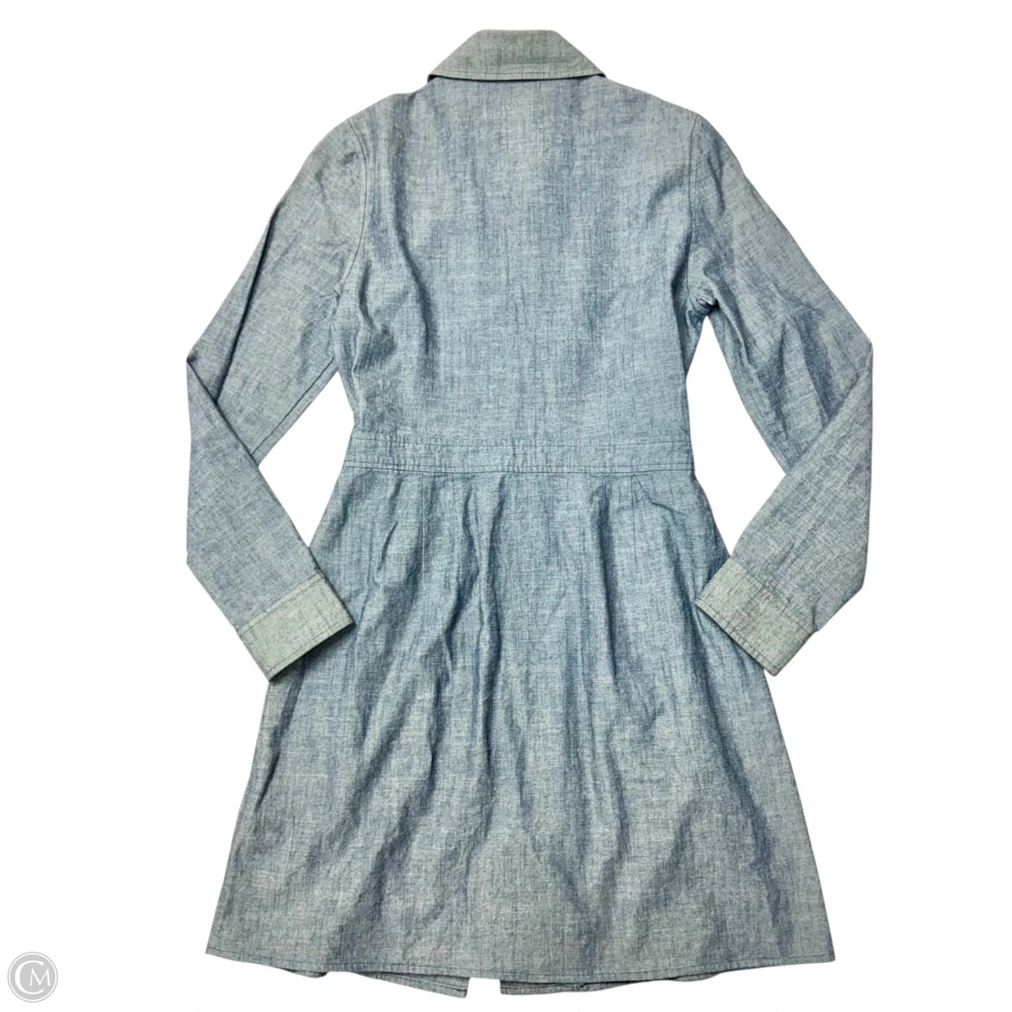 Dress Designer By Kate Spade In Blue Denim, Size: Xs