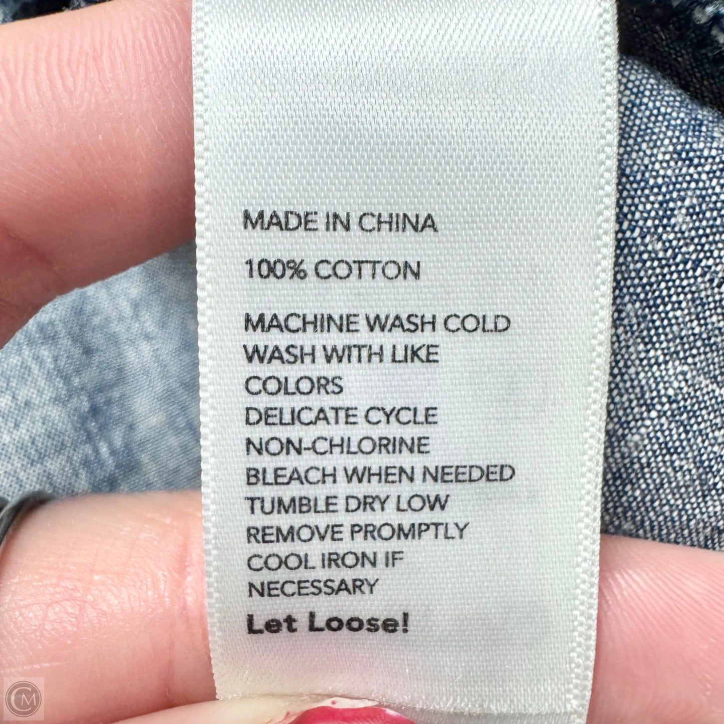 Dress Designer By Kate Spade In Blue Denim, Size: Xs