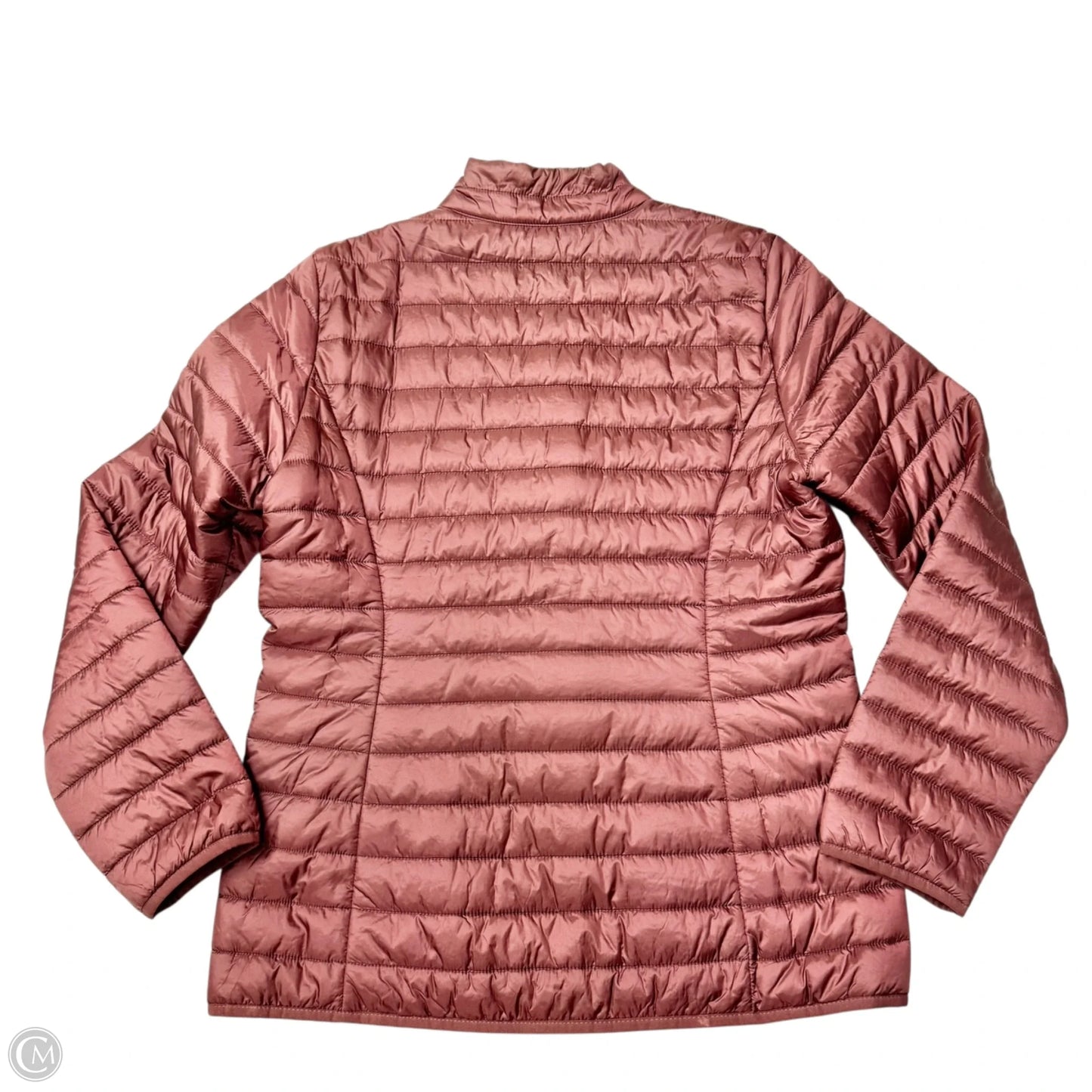 Jacket Puffer & Quilted By Brooks Brothers In Purple, Size: L