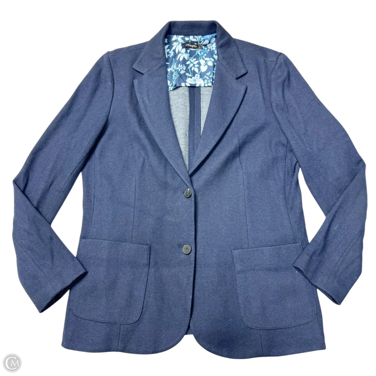 Blazer By J Mclaughlin In Navy, Size: L