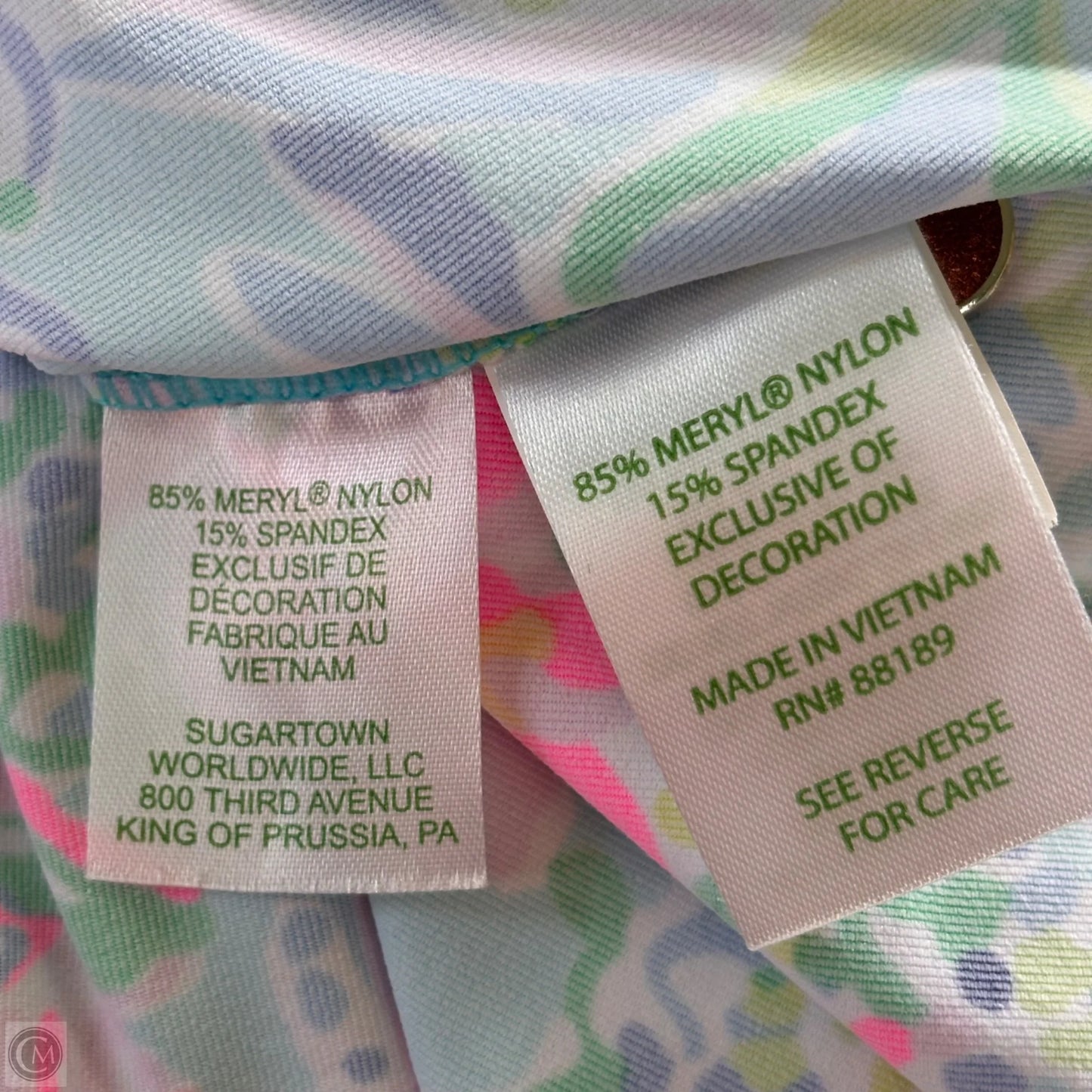 Jacket Designer By Lilly Pulitzer In Blue & Pink, Size: M