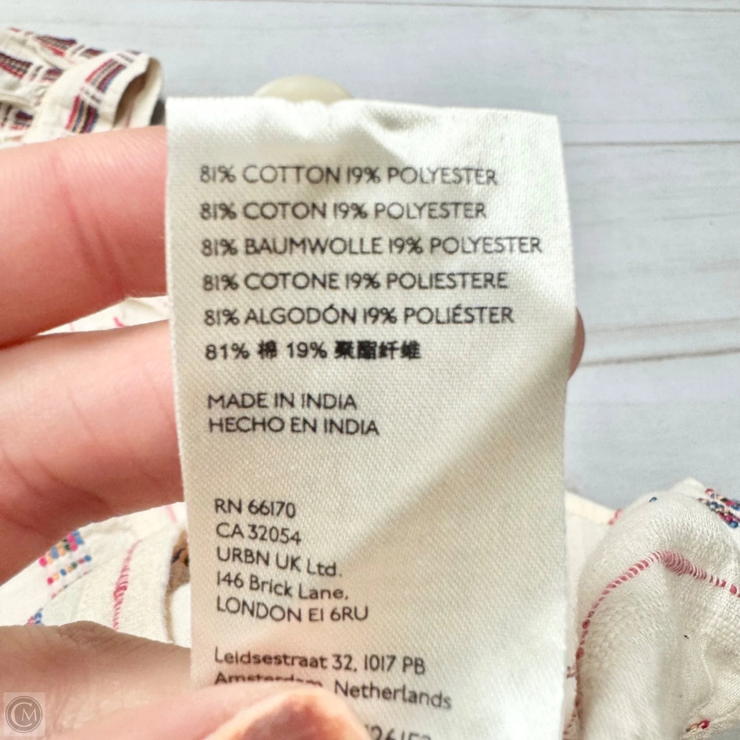 Top 3/4 Sleeve By Pilcro In Multi-colored, Size: Xs