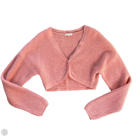 Sweater Cardigan By For Love & Lemons In Pink, Size: S