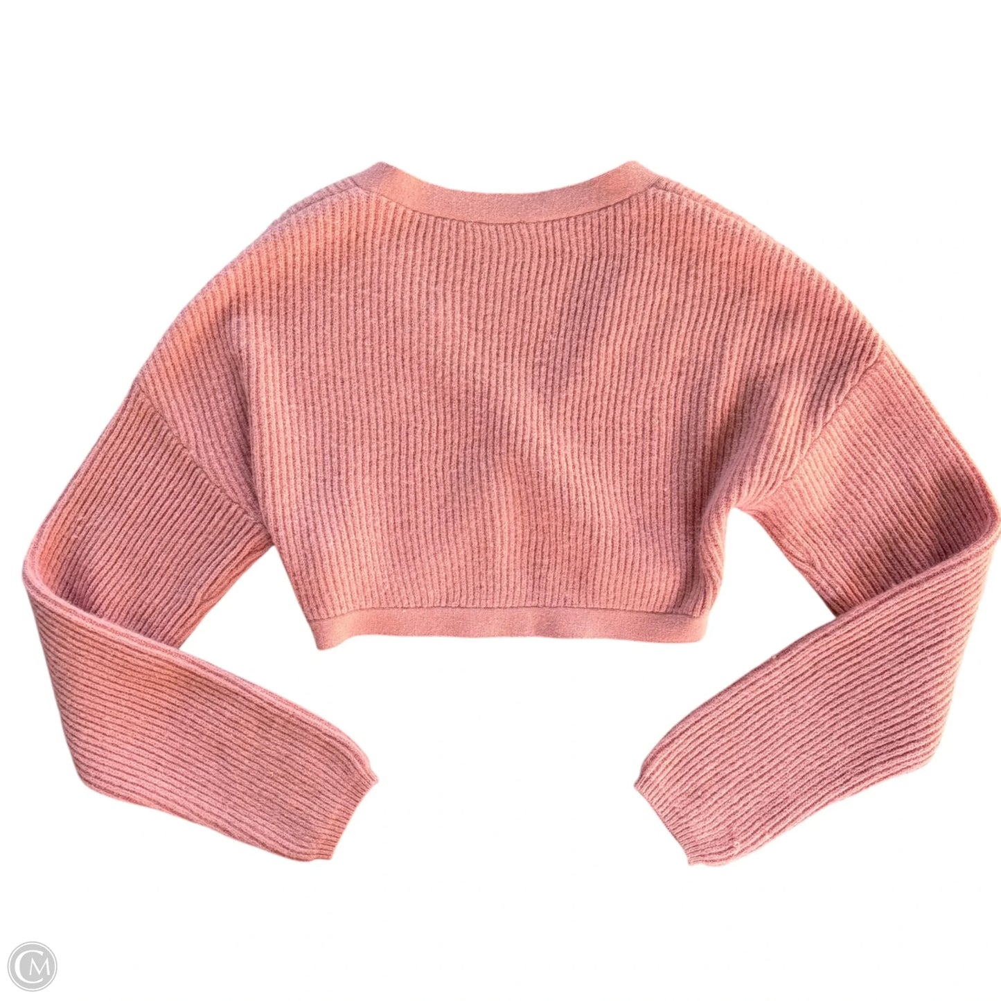 Sweater Cardigan By For Love & Lemons In Pink, Size: S