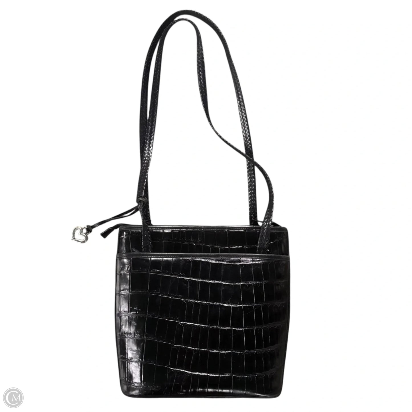 Handbag Leather By Brighton, Size: Medium