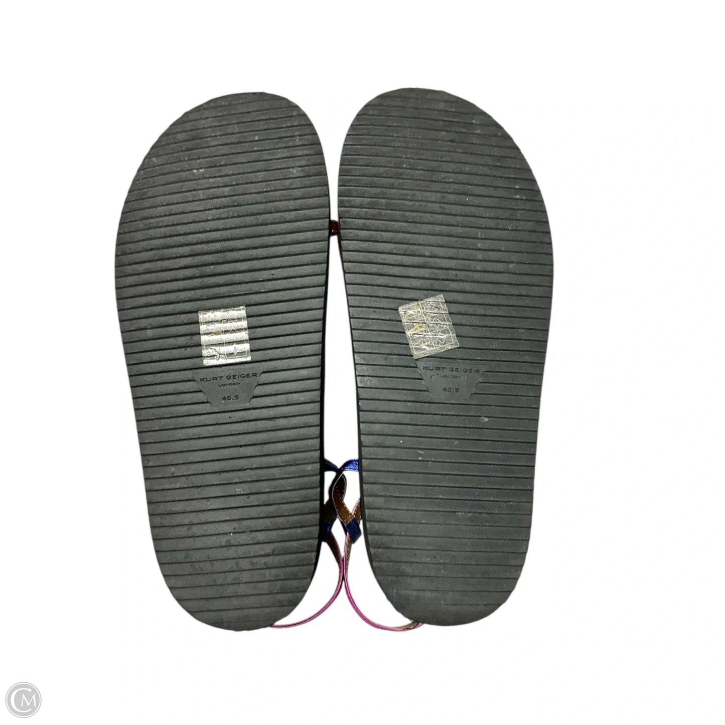 Sandals Designer By Kurt Geiger In Rainbow Print, Size: 10