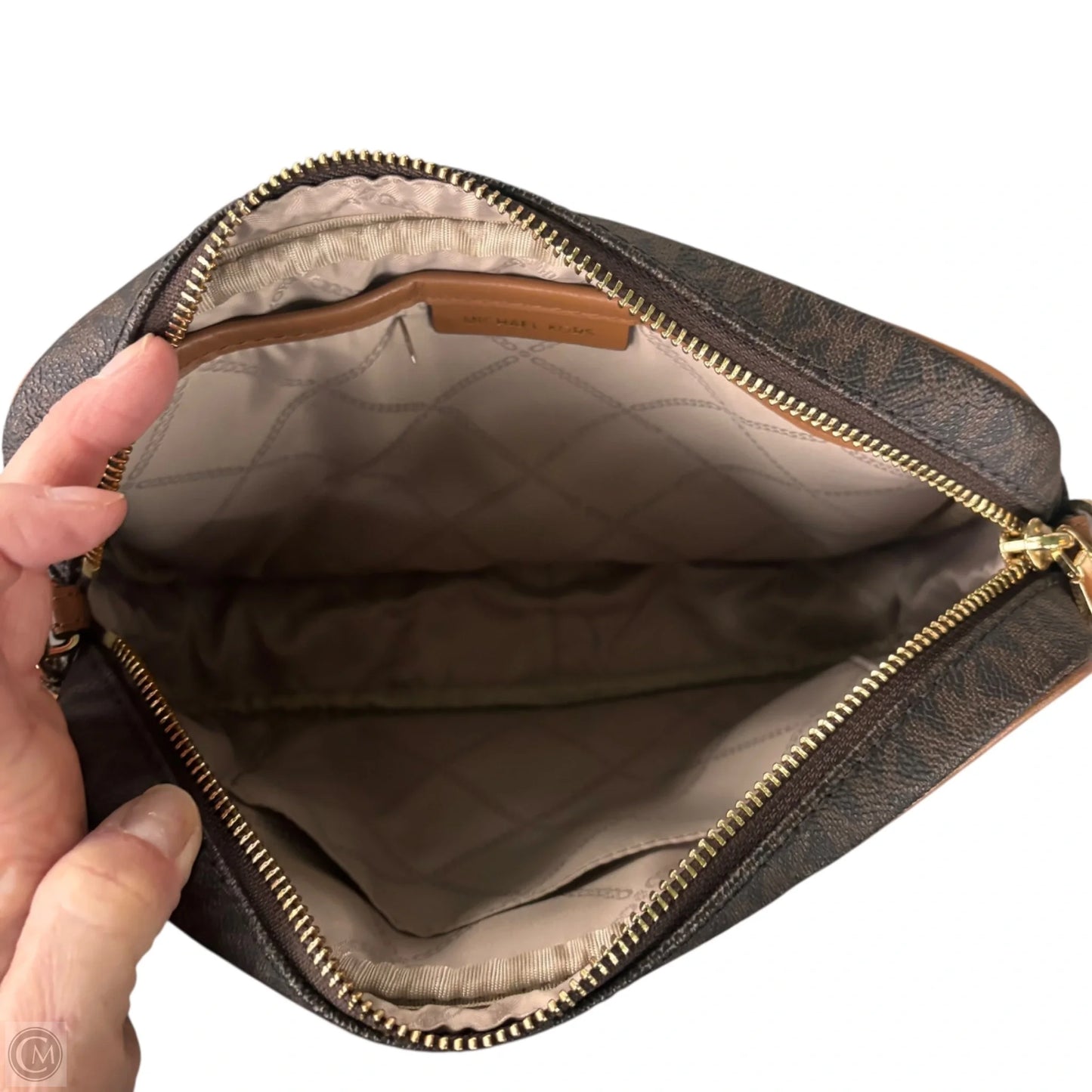 Crossbody Designer By Michael Kors, Size: Small