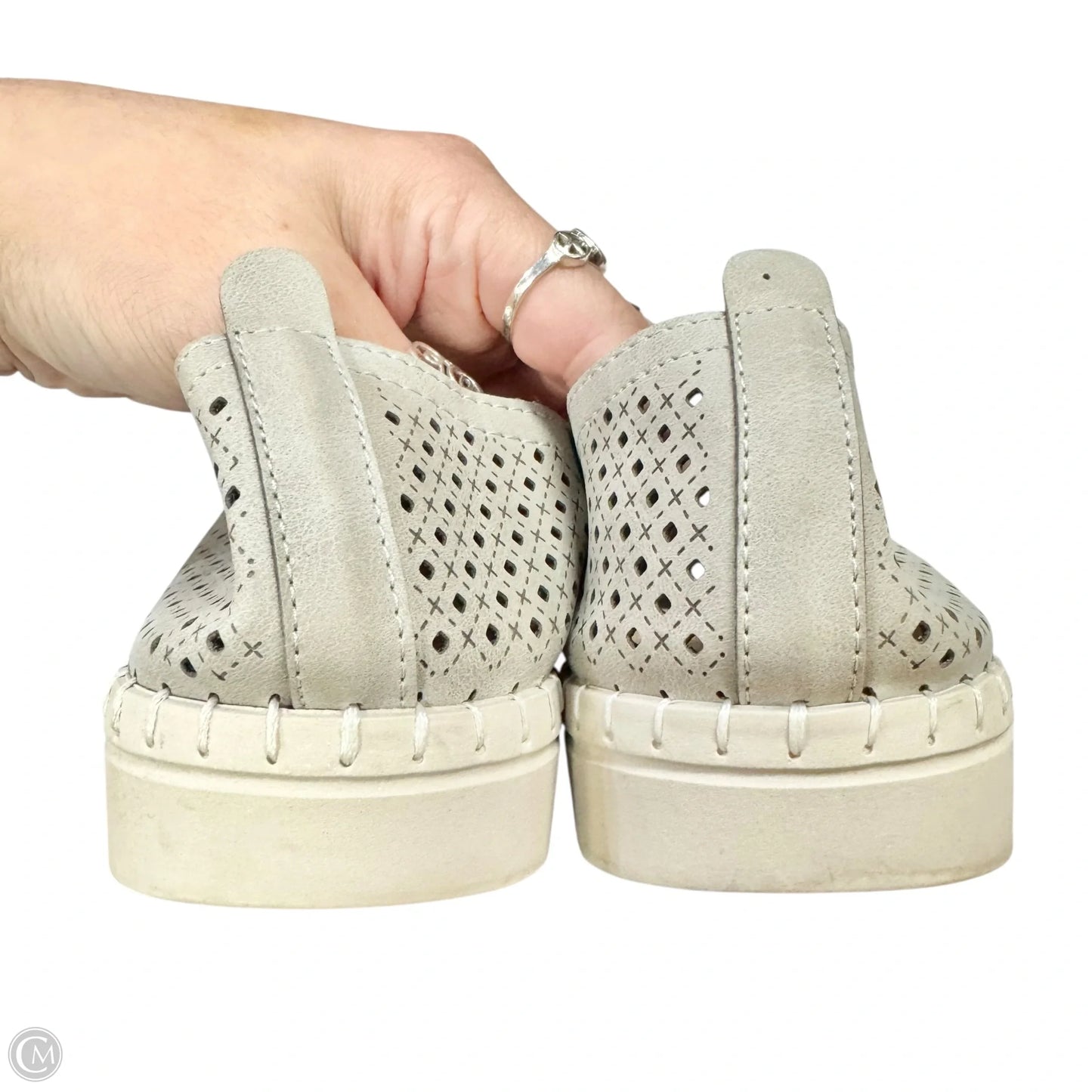Shoes Sneakers By Project Cloud In Grey, Size: 8