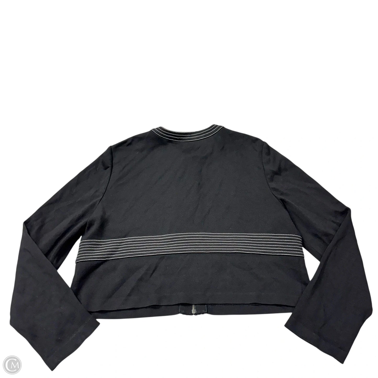 Jacket Luxury Designer By St John Collection In Black, Size: 1x