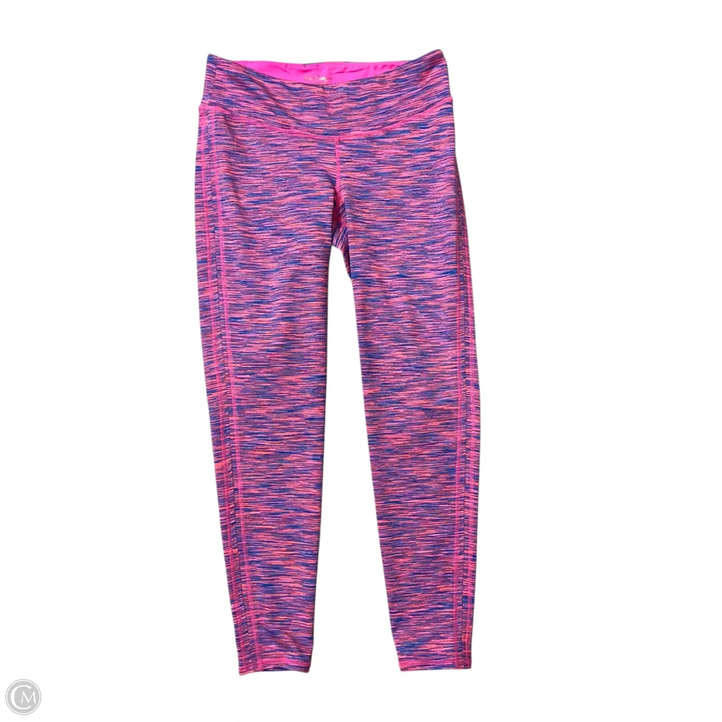 Pants Designer By Lilly Pulitzer In Blue & Pink, Size: M