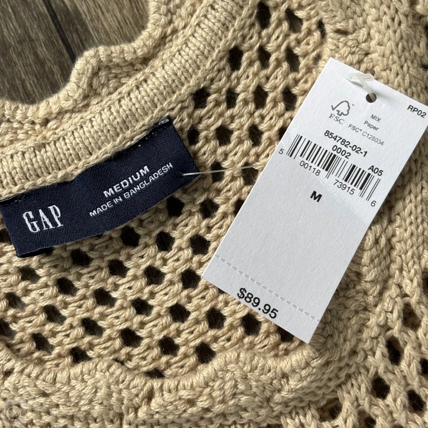 Dress Casual Midi By Gap In Cream, Size: M