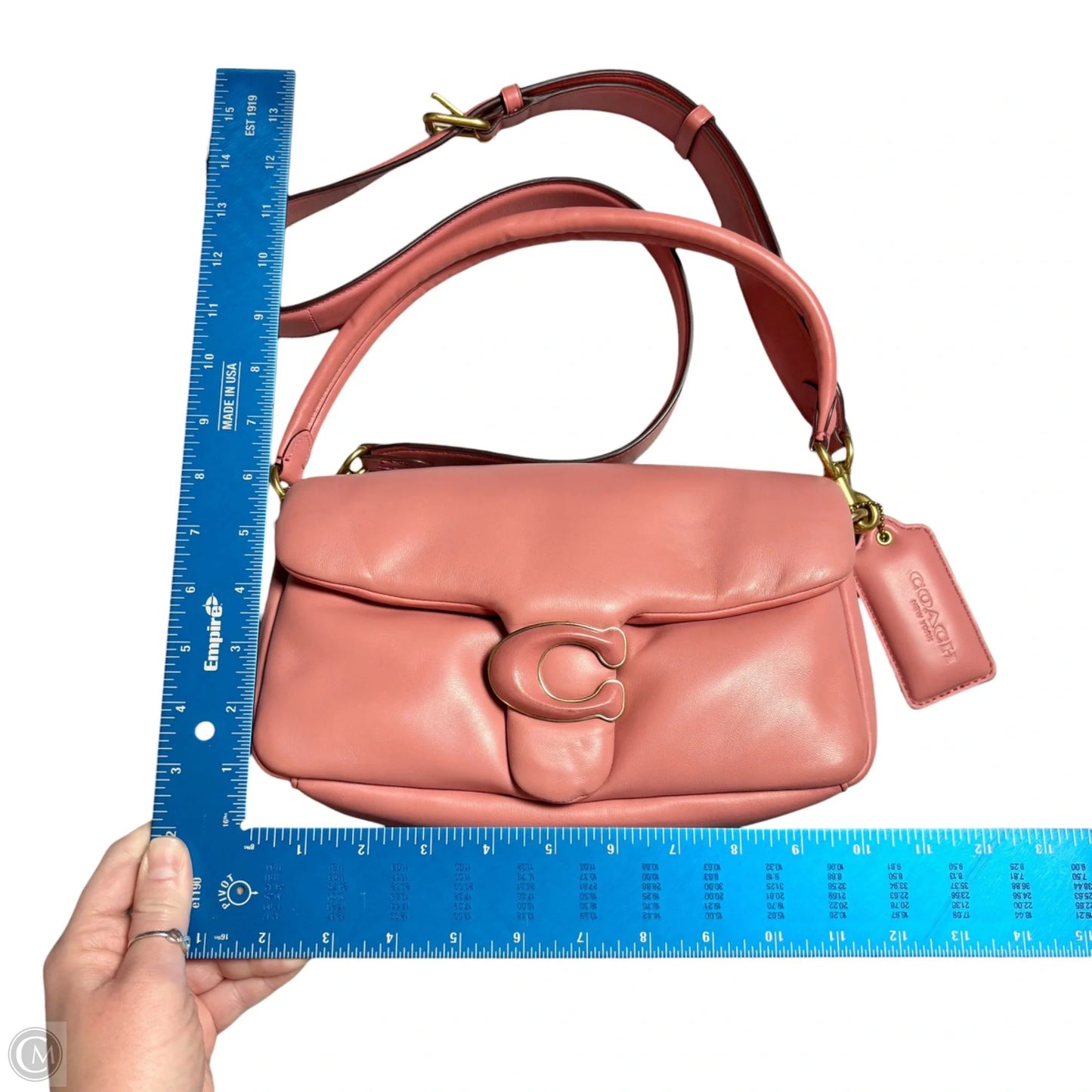 Handbag Designer By Coach, Size: Medium