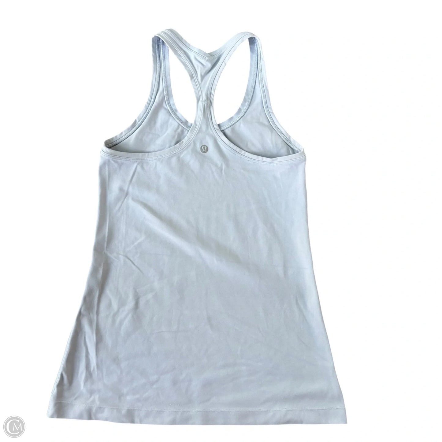 Athletic Top Short Sleeve By Lululemon In Blue, Size: S