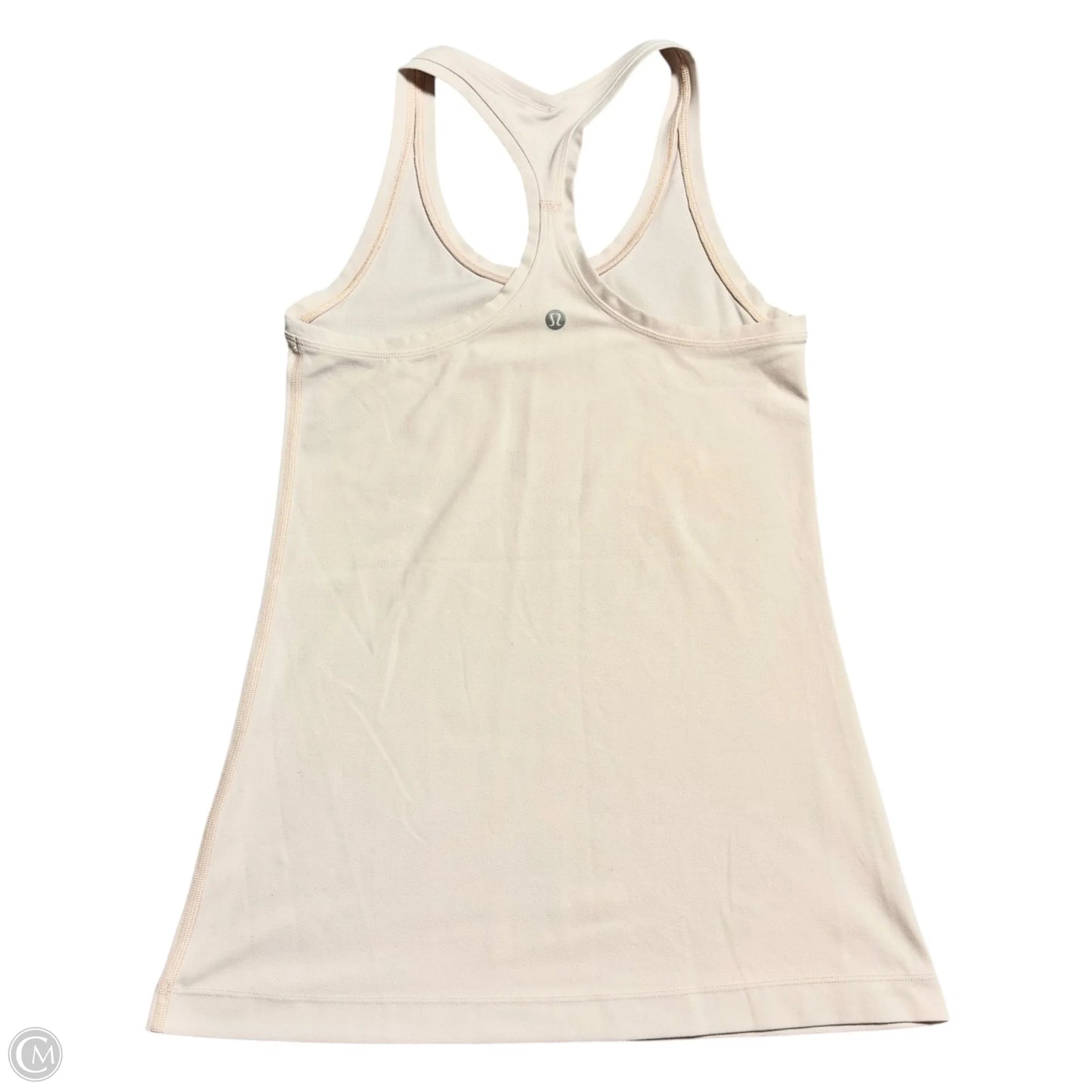 Athletic Top Short Sleeve By Lululemon In Pink, Size: S