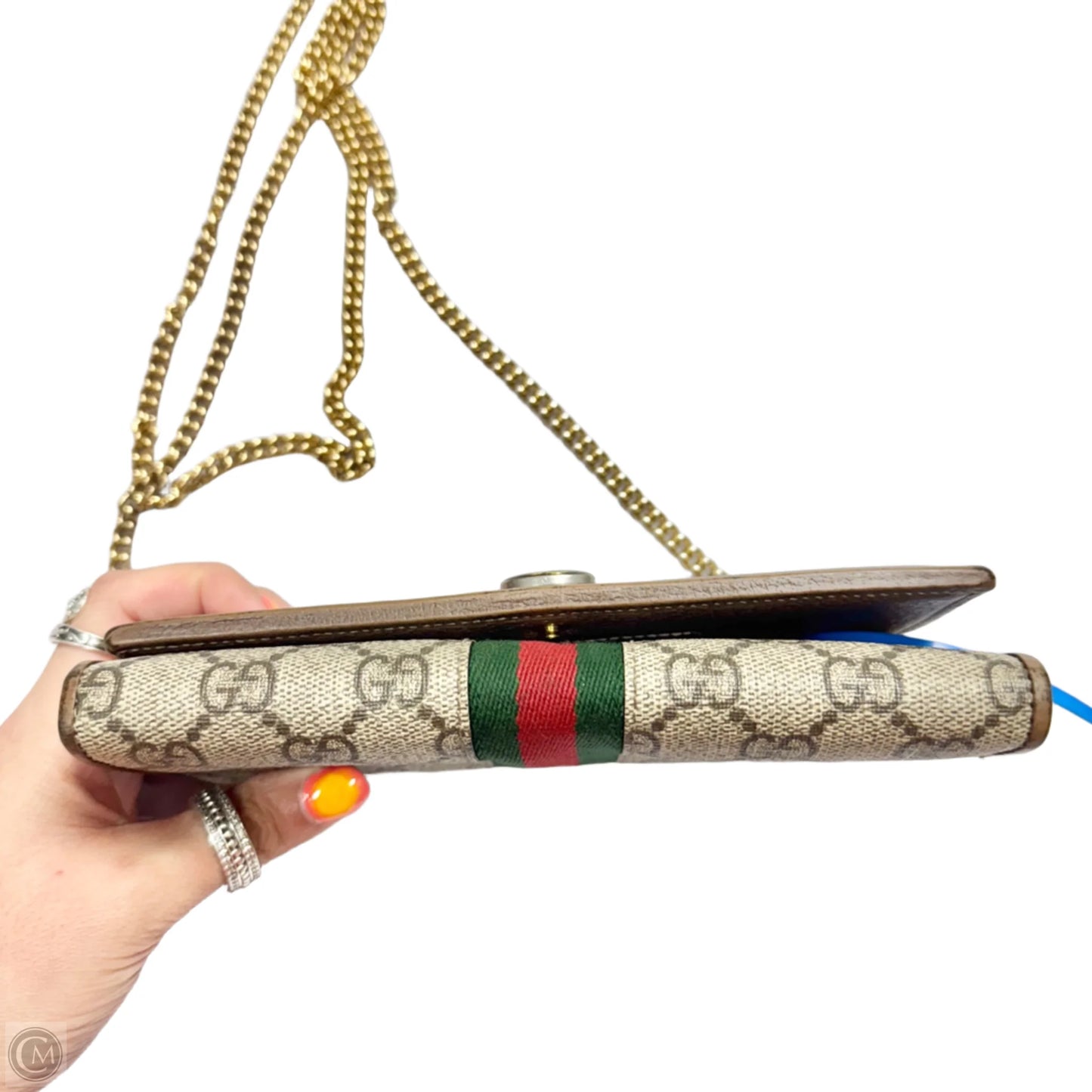 Wallet Luxury Designer By Gucci, Size: Small