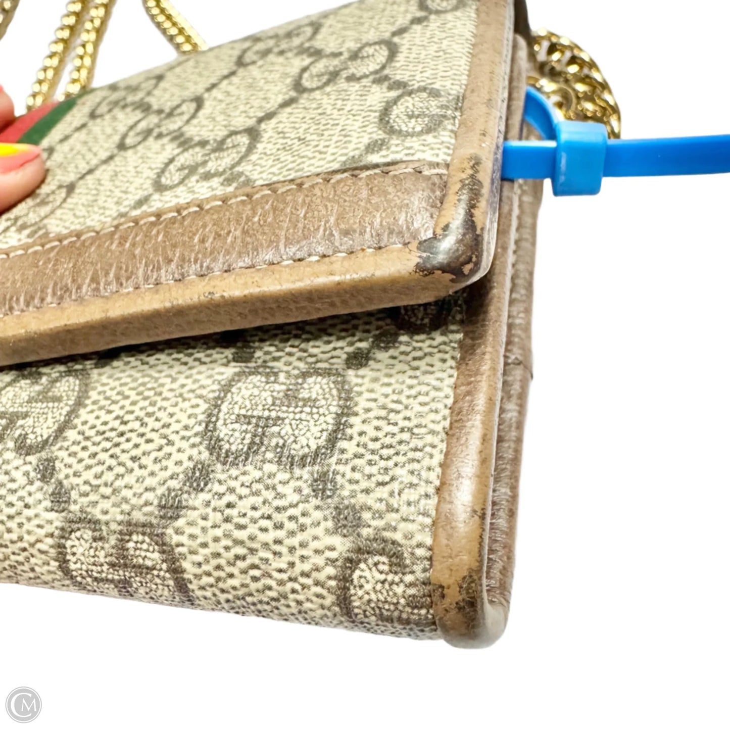 Wallet Luxury Designer By Gucci, Size: Small