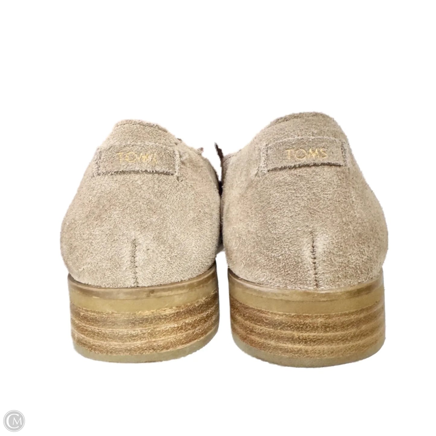 Shoes Flats By Toms In Grey, Size: 7