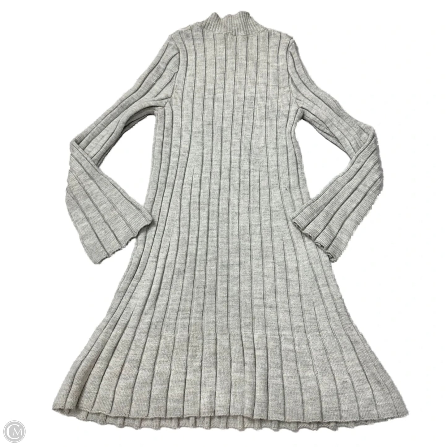 Dress Sweater By Anthropologie In Grey, Size: M