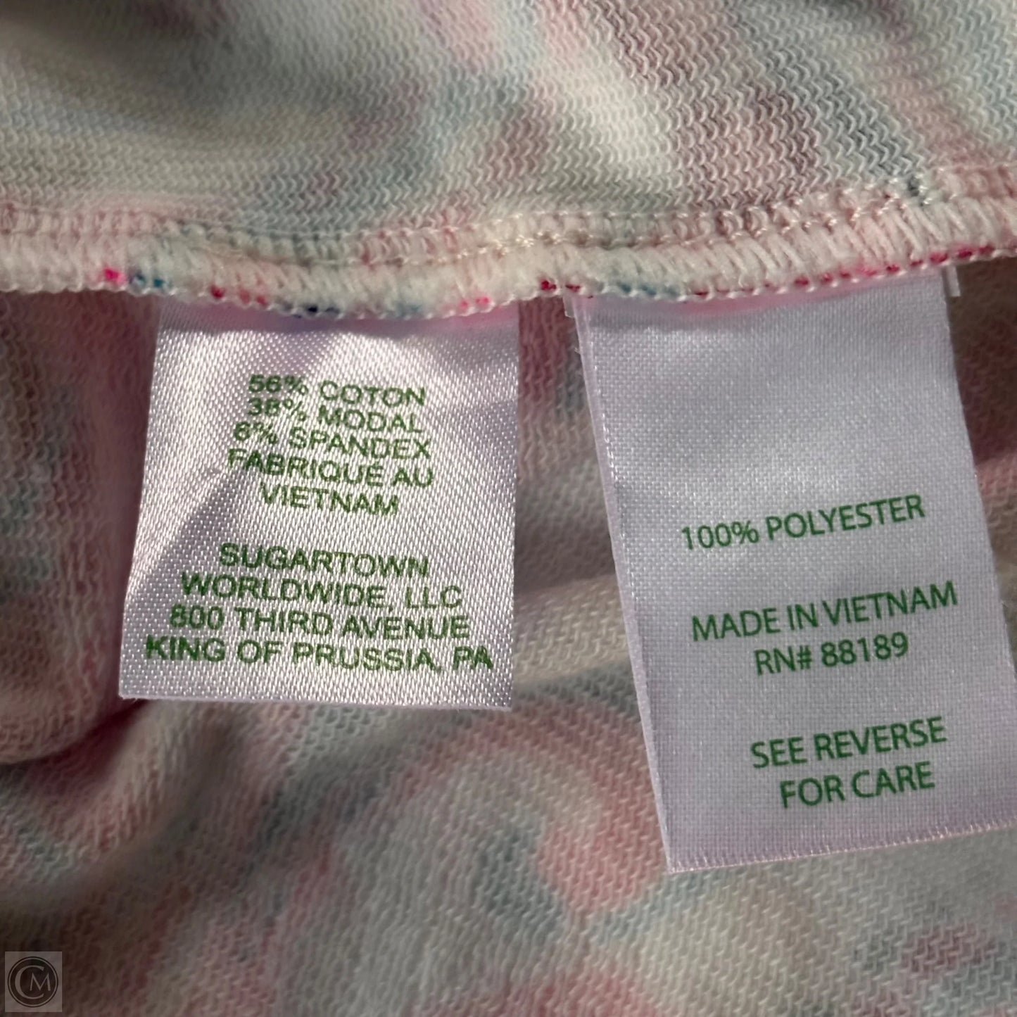 Jacket Designer By Lilly Pulitzer In Pink & White, Size: S