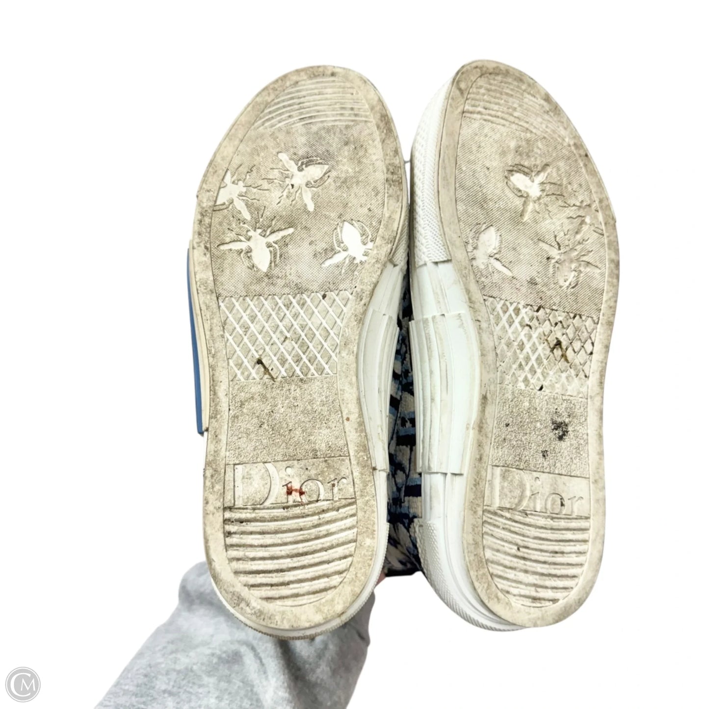 Shoes Luxury Designer By Dior In Blue, Size: 8.5