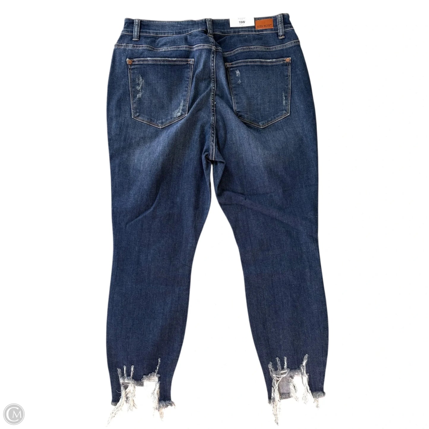 Jeans Skinny By Judy Blue In Blue, Size: 18