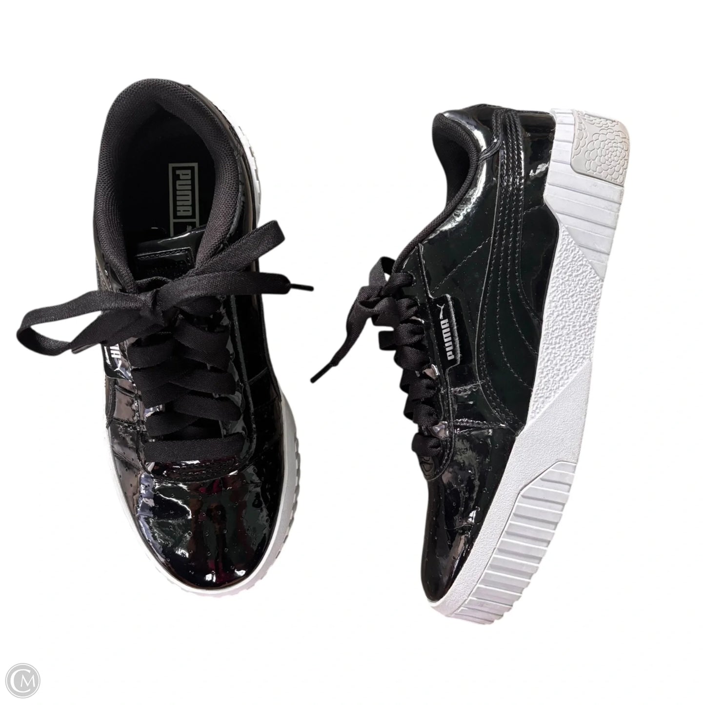 Shoes Sneakers By Puma In Black, Size: 6.5