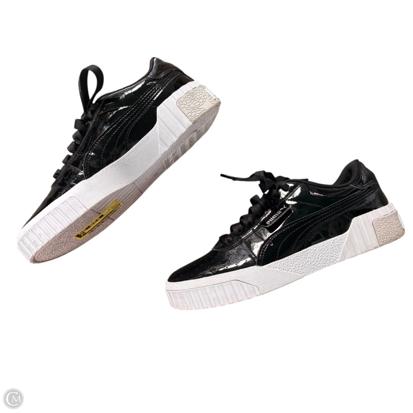 Shoes Sneakers By Puma In Black, Size: 6.5