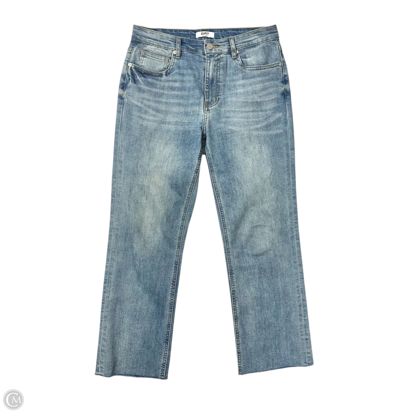 Jeans Straight By Oat In Blue, Size: 8