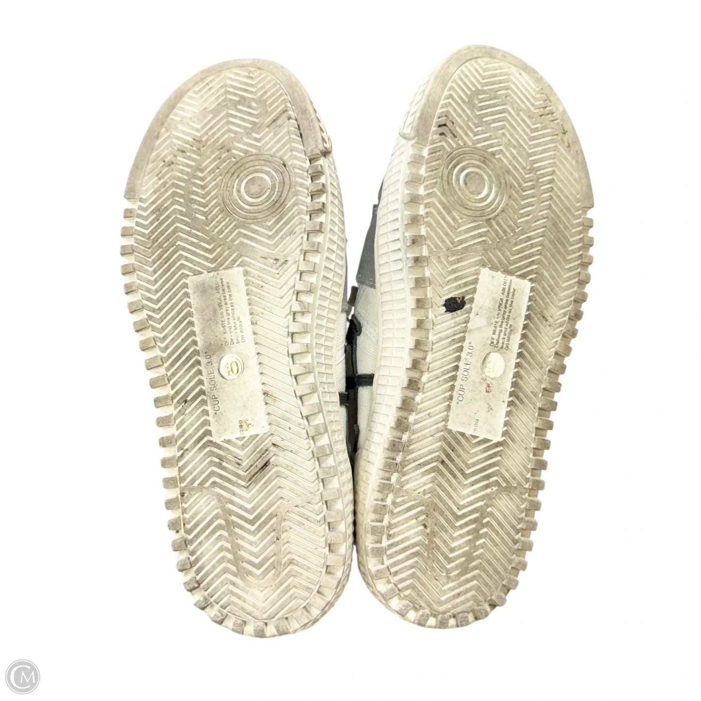 Shoes Luxury Designer By Off-white In White, Size: 9.5