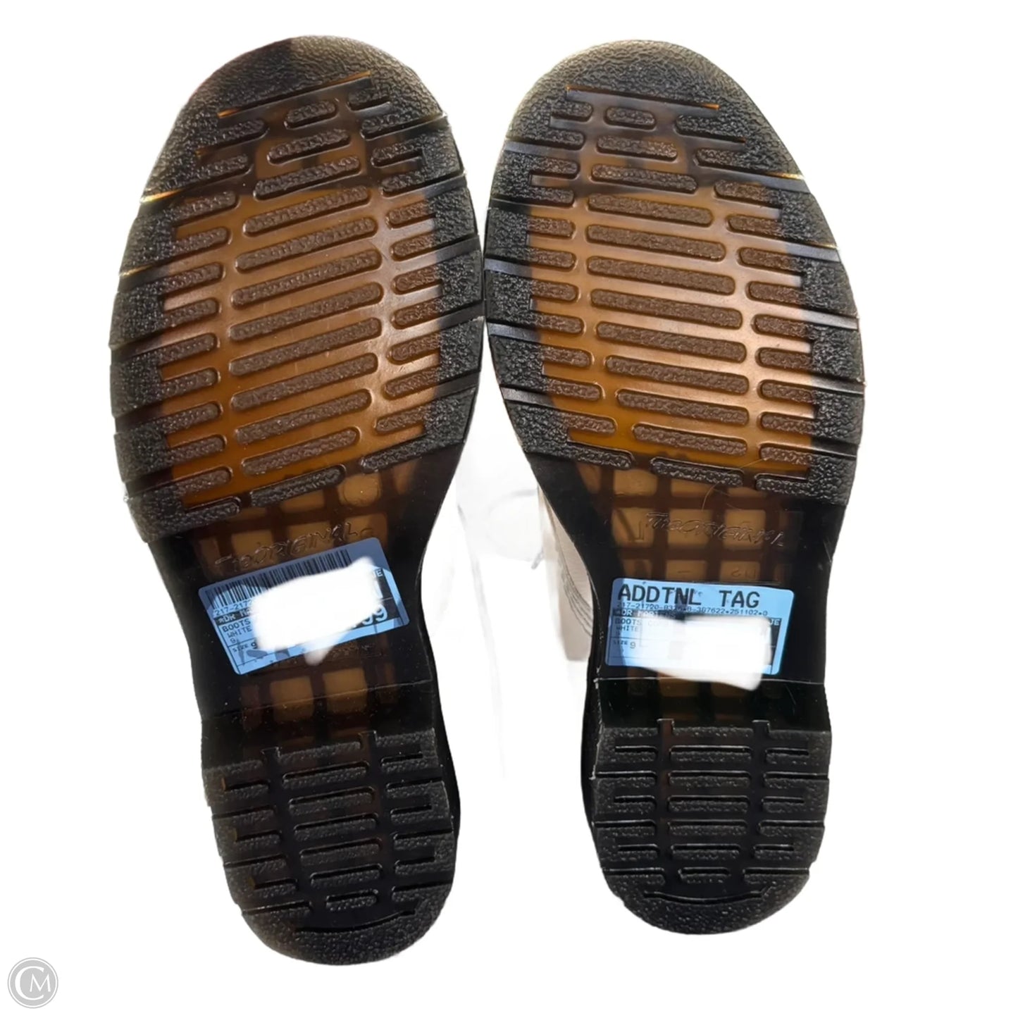 Boots Combat By Dr Martens In White, Size: 9