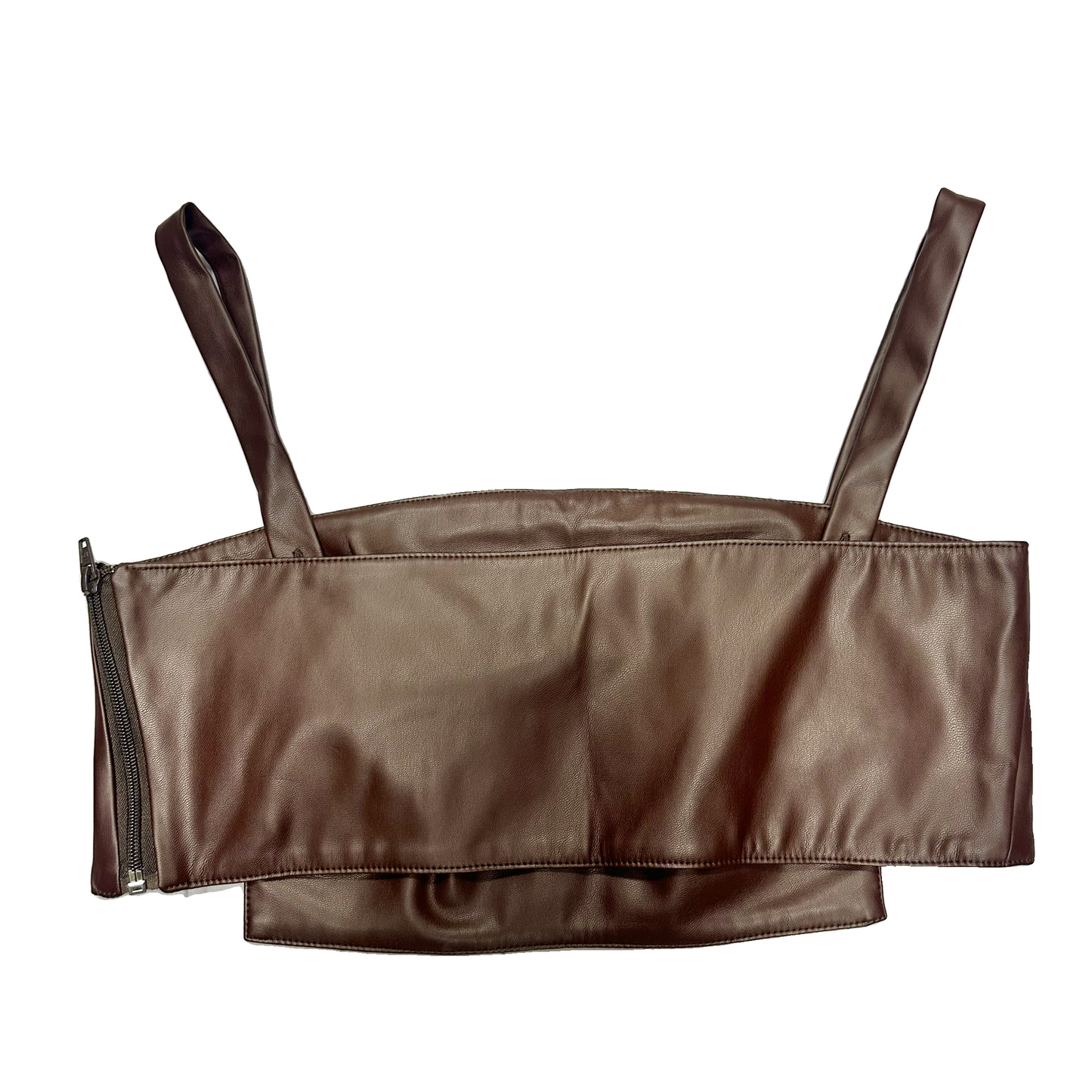 Tank Top By Oscar the Collection In Brown, Size: S