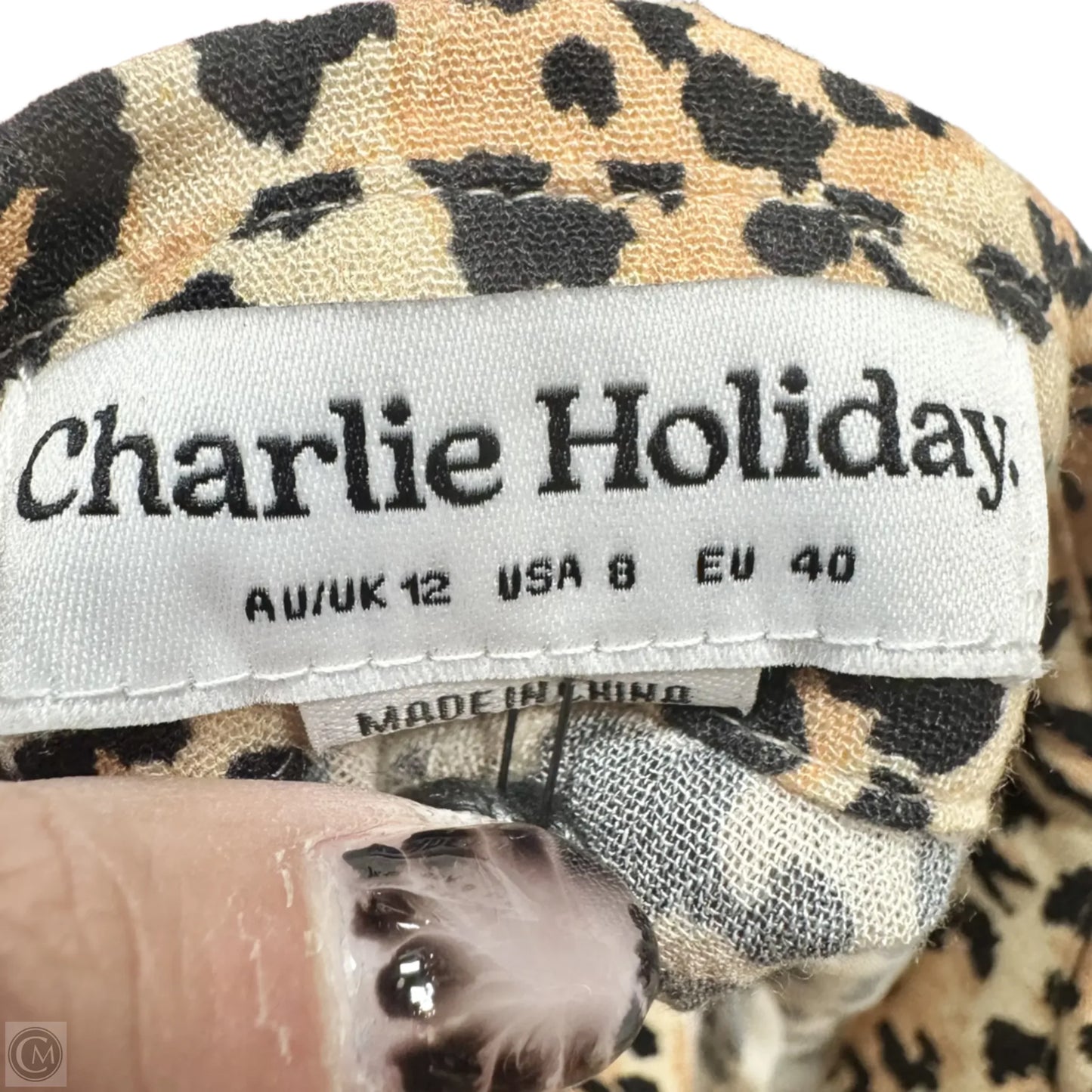 Jumpsuit By Charlie Holiday In Animal Print, Size: M