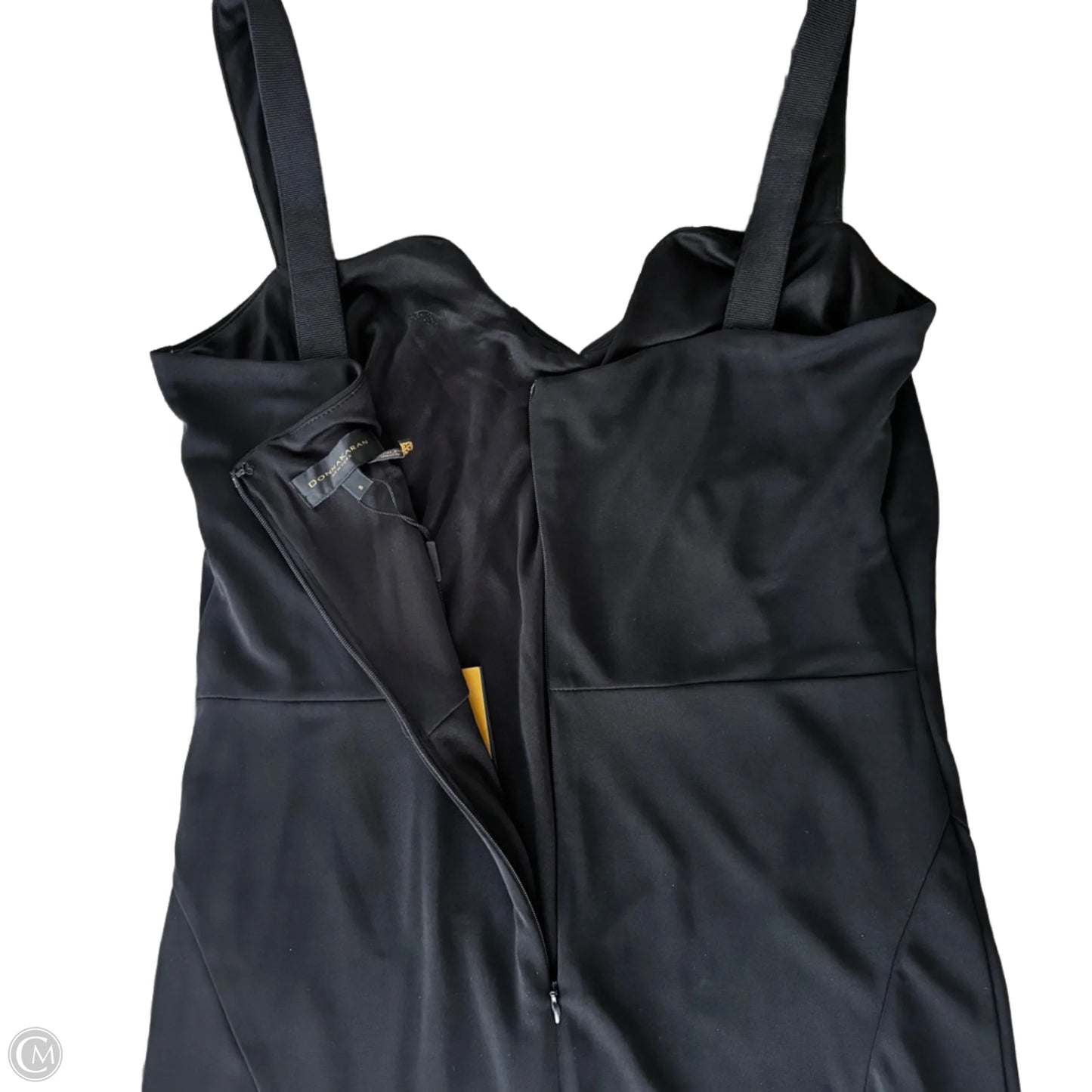 Dress Party Midi By Donna Karan In Black, Size: S