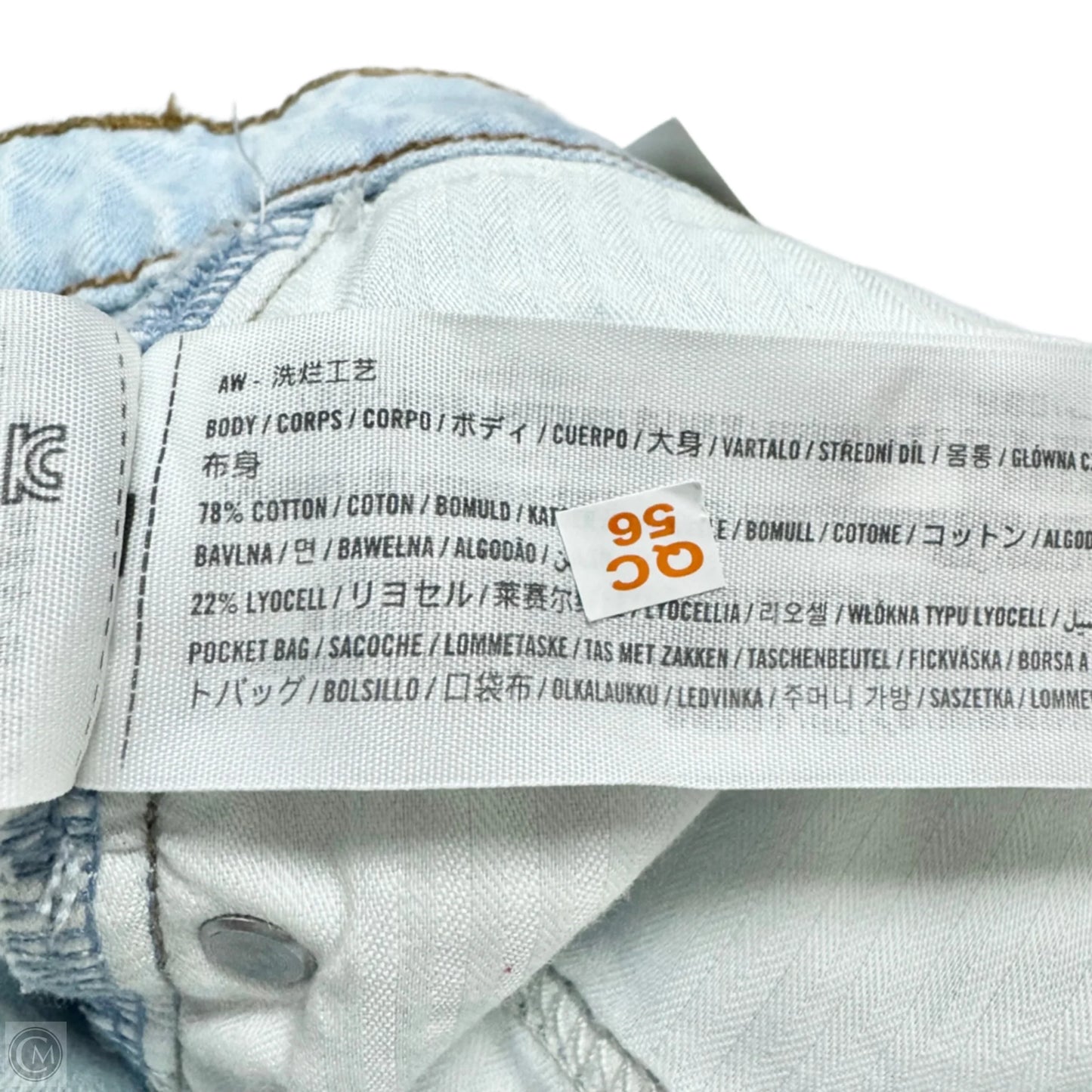 Jeans Boyfriend By Abercrombie And Fitch In Blue Denim, Size: 18